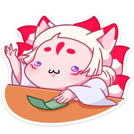✋ Стикер «Жрица Кумико» для Telegram