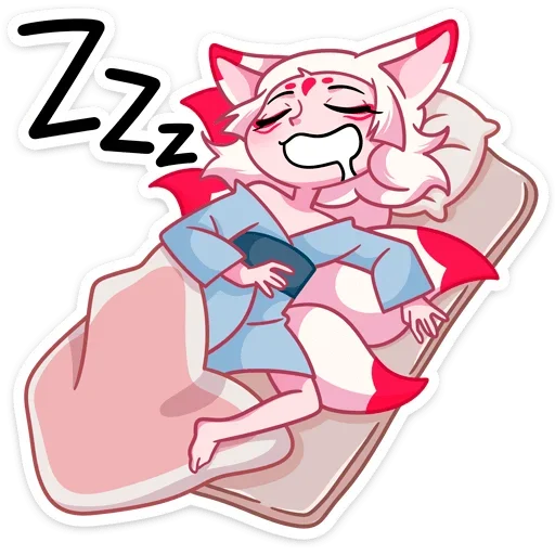 😴 Стикер «Жрица Кумико» для Telegram
