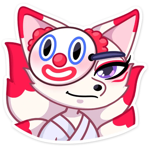 🤡 Стикер «Кумико без надписей» для Telegram