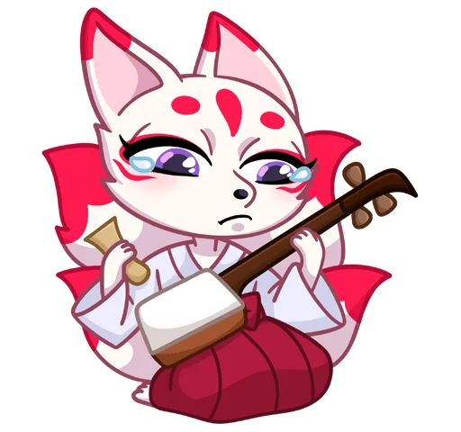 🎸 Стикер «Кумико без надписей» для Telegram