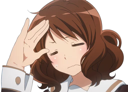 😔 Стикер «Kumiko» для Telegram