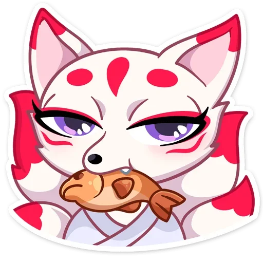 🐟 Стикер «Кумико» для Telegram