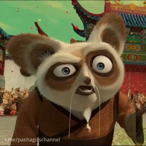 😯 Стикер «Кунг-фу панда» для Telegram