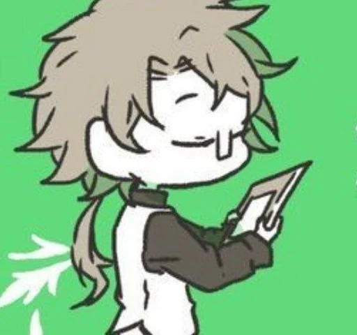 🤔 Стикер «Доппо Куникида» для Telegram