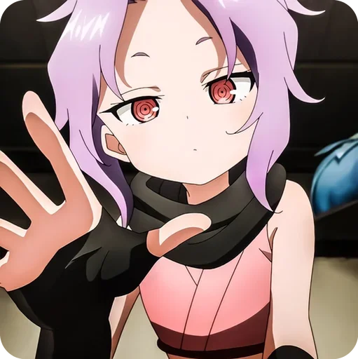 🖐 Стикер «Kunoichi tsubaki» для Telegram