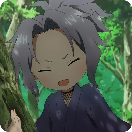 😝 Стикер «Kunoichi tsubaki» для Telegram