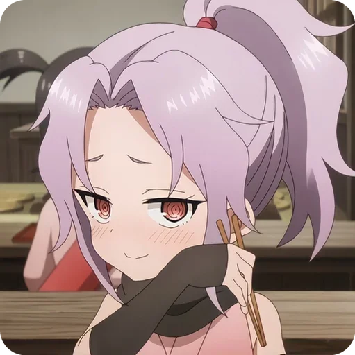 😏 Стикер «Kunoichi tsubaki» для Telegram