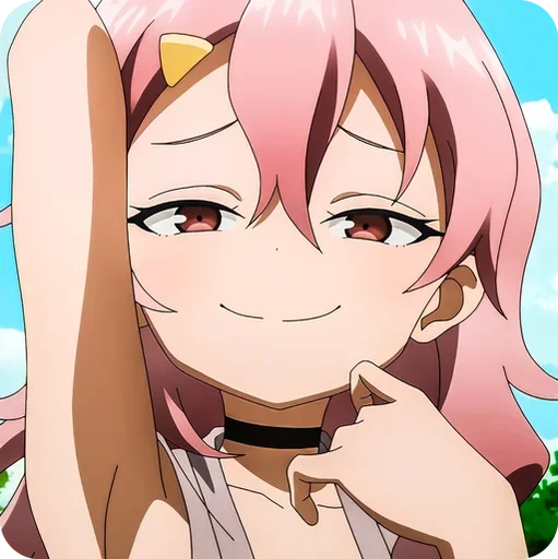 😏 Стикер «Kunoichi tsubaki» для Telegram