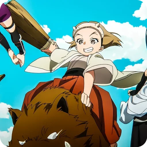 😁 Стикер «Kunoichi tsubaki» для Telegram