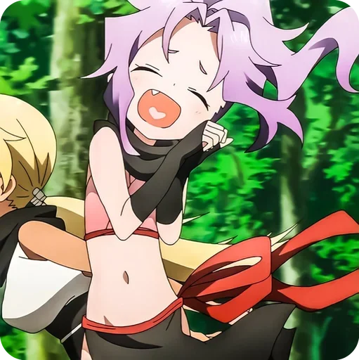 🥰 Стикер «Kunoichi tsubaki» для Telegram