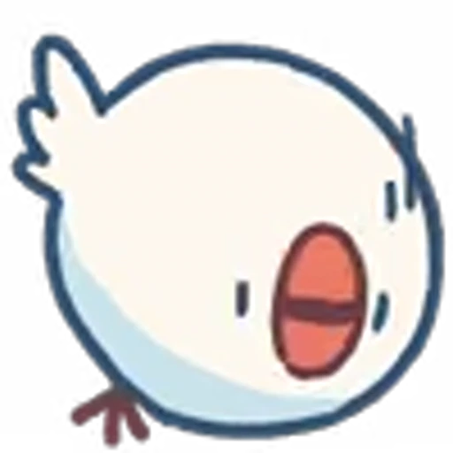 😊 Эмодзи «Кура» для Telegram
