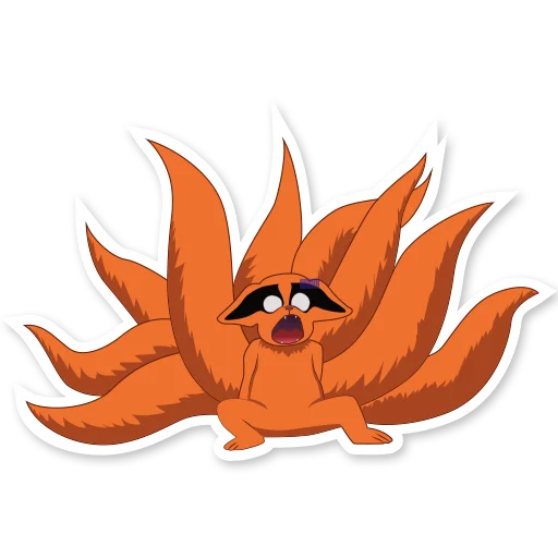 😱 Стикер «Kurama» для Telegram