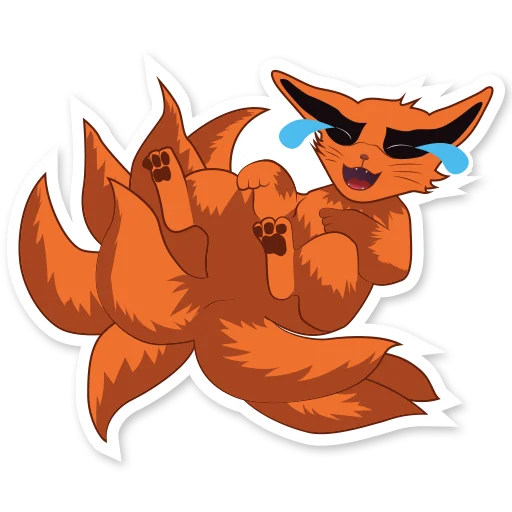 😂 Стикер «Kurama» для Telegram