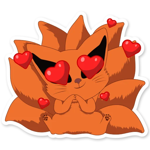 😍 Стикер «Kurama» для Telegram