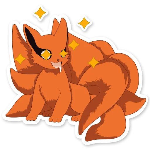🤤 Стикер «Kurama» для Telegram