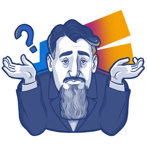 😒 Стикер «Курчатов» для Telegram