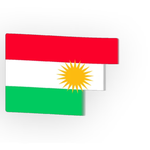 ☀️ Стикер «Kurdistan Flag 3D» для Telegram