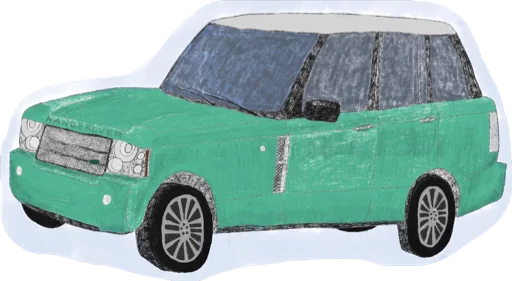 🚗 Стикер «KurilChto» для Telegram