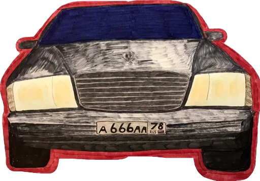 🏎 Стикер «KurilChto» для Telegram