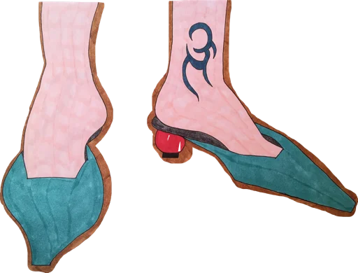 👠 Стикер «KurilChto» для Telegram