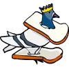 🕊 Эмодзи «курлык уруру» для Telegram