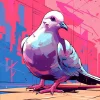 🕊 Эмодзи «курлык уруру» для Telegram
