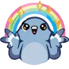 🕊 Эмодзи «курлык уруру» для Telegram