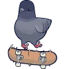 🕊 Эмодзи «курлык уруру» для Telegram