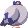🕊 Эмодзи «курлык уруру» для Telegram