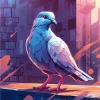 🕊 Эмодзи «курлык уруру» для Telegram