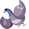 🕊 Эмодзи «курлык уруру» для Telegram