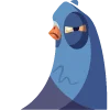 🕊 Эмодзи «курлык уруру» для Telegram