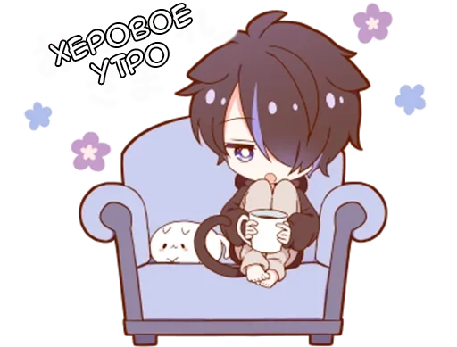 ☕️ Стикер «Куро-кун» для Telegram