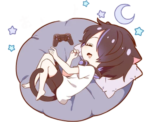 💤 Стикер «Куро-кун» для Telegram