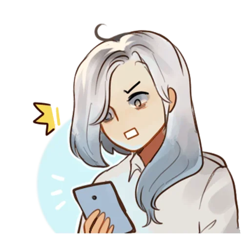 🙄 Стикер «Куро кун» для Telegram