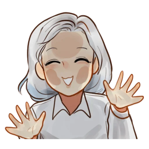 👐 Стикер «Куро кун» для Telegram