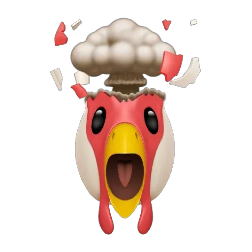 😉 Стикер «Курочка» для Telegram
