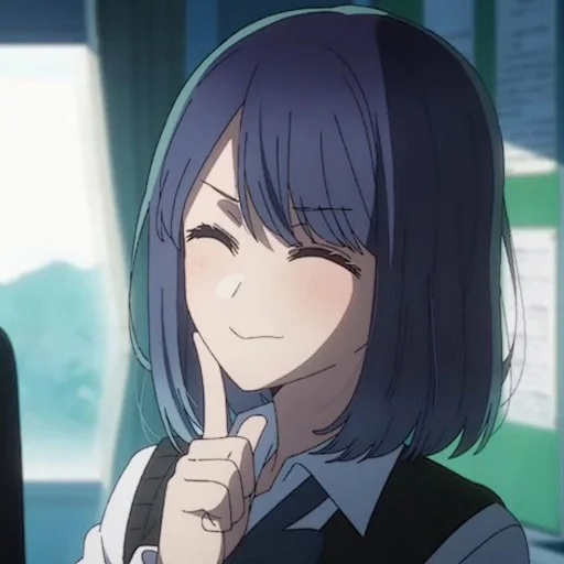 🎐 Стикер «Akane Kurokawa» для Telegram