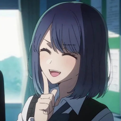 🎐 Стикер «Akane Kurokawa» для Telegram