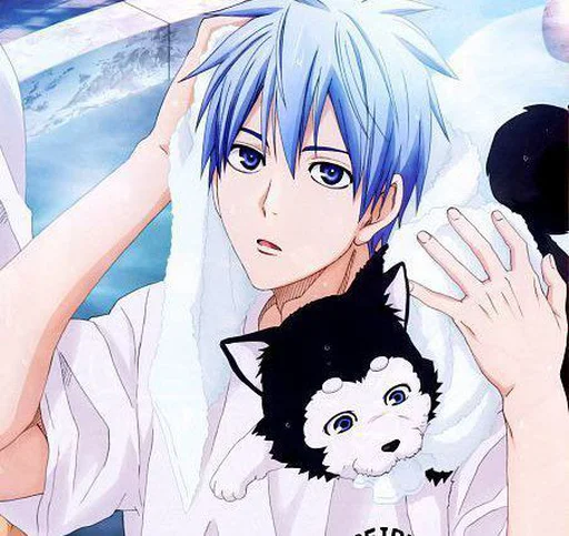 🎲 Стикер «Tetsuya Kuroko» для Telegram