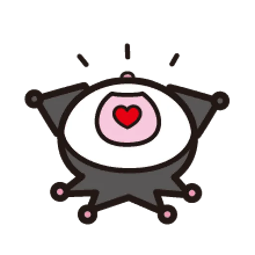 🥰 Стикер «Kuromi Emoji» для Telegram