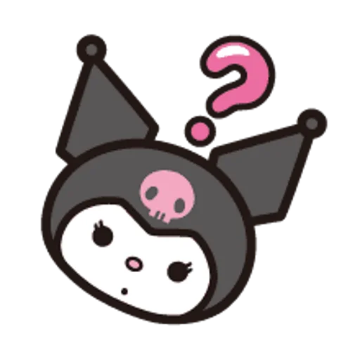 🤔 Стикер «Kuromi Emoji» для Telegram
