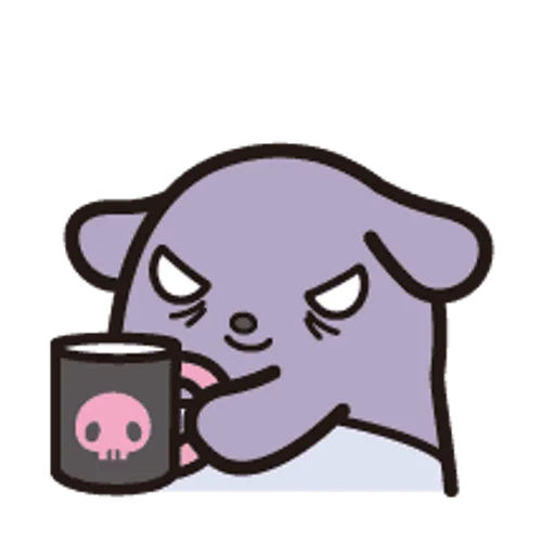 ☕️ Стикер «Kuromi Emoji» для Telegram