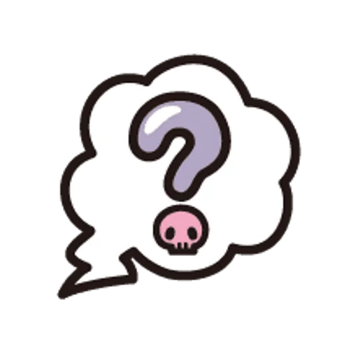 🤔 Стикер «Kuromi Emoji» для Telegram
