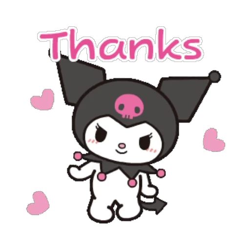 🖤 Стикер «Kuromi» для Telegram