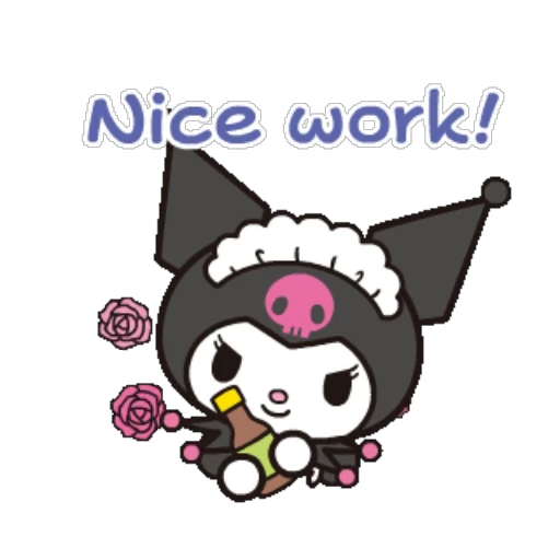 Стикерпак Kuromi для Telegram