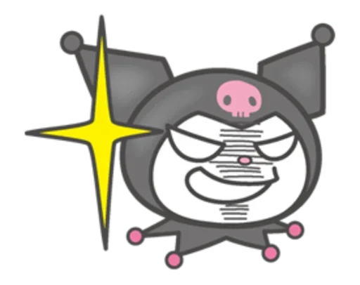 😏 Стикер «Kuromi» для Telegram