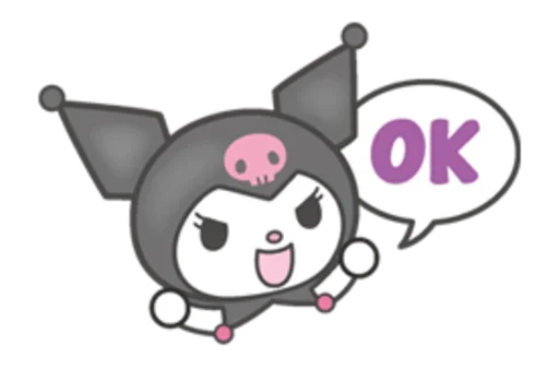 ⭕️ Стикер «Kuromi» для Telegram