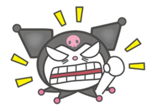 😡 Стикер «Kuromi» для Telegram