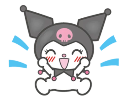 😄 Стикер «Kuromi» для Telegram